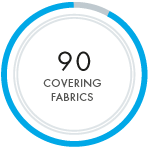 90 Covering fabrics